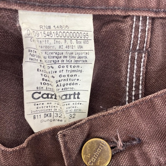 Carhartt Men’s pants size 32x32 - Picture 3 of 5